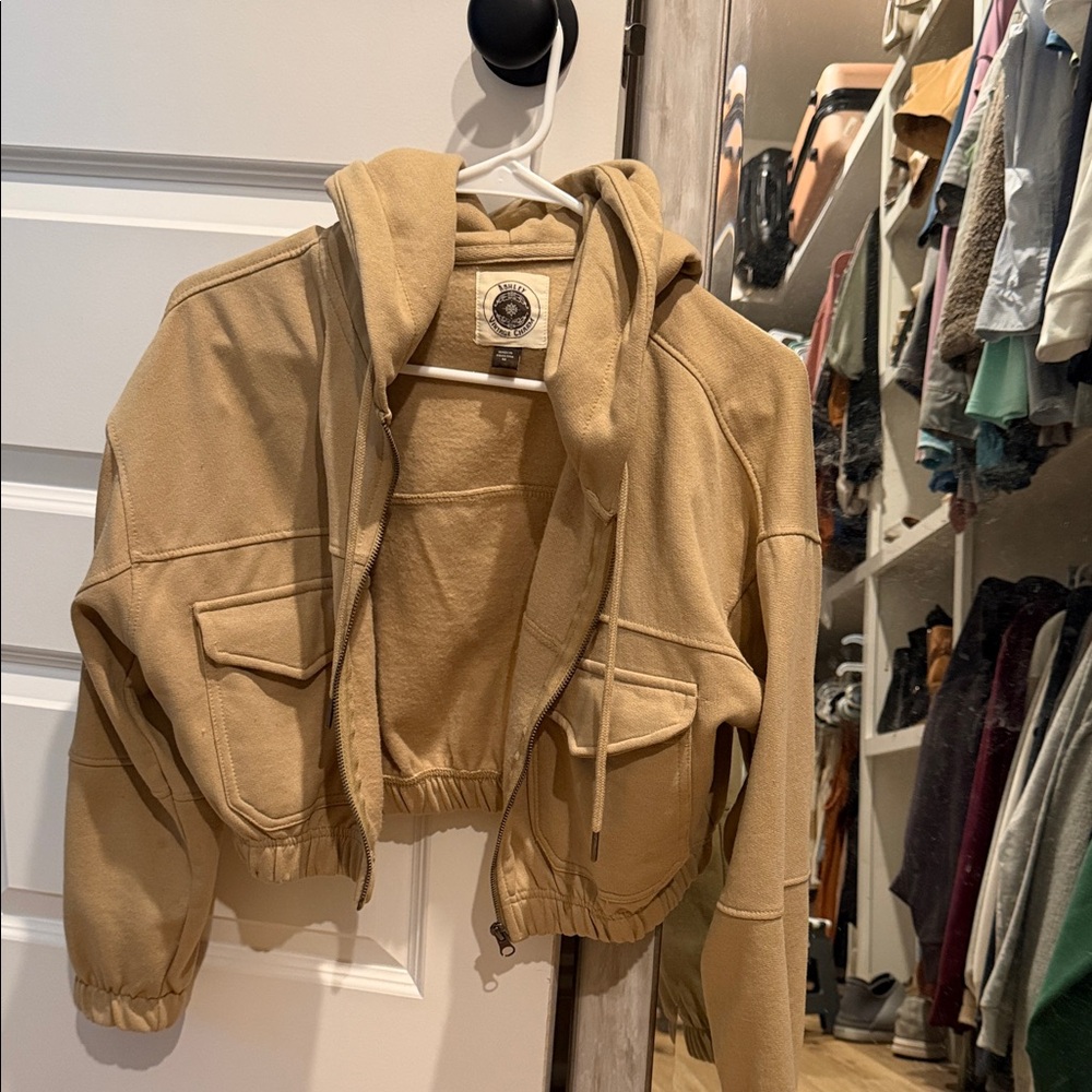 Ashley By 26 International Tan Hoodie